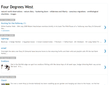 Tablet Screenshot of fourdegreeswest.blogspot.com