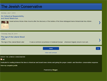 Tablet Screenshot of jewservative.blogspot.com