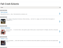 Tablet Screenshot of fallcreekeclectic.blogspot.com