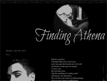 Tablet Screenshot of findingathena.blogspot.com