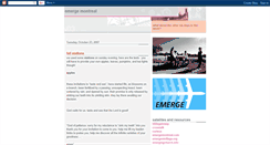 Desktop Screenshot of emergemtl.blogspot.com