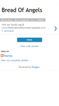 Mobile Screenshot of breadofangels.blogspot.com