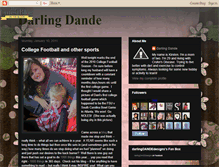 Tablet Screenshot of darlingdande.blogspot.com