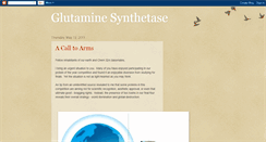 Desktop Screenshot of glutaminesynthetase.blogspot.com