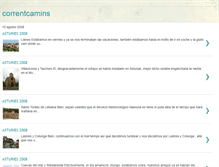 Tablet Screenshot of correntcamins.blogspot.com