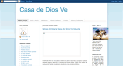 Desktop Screenshot of casadediosvenezuela.blogspot.com