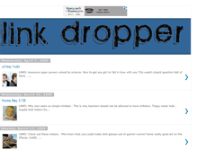 Tablet Screenshot of linkdropper.blogspot.com