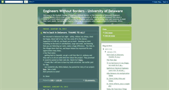 Desktop Screenshot of ewb-ud.blogspot.com