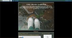 Desktop Screenshot of bentsbeergarden.blogspot.com