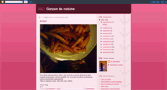 Desktop Screenshot of garcondecuisine.blogspot.com