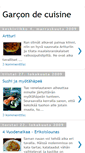 Mobile Screenshot of garcondecuisine.blogspot.com