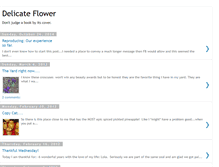 Tablet Screenshot of delicateflowerpdx.blogspot.com