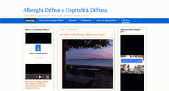 Desktop Screenshot of albergo-diffuso.blogspot.com