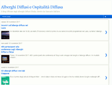 Tablet Screenshot of albergo-diffuso.blogspot.com