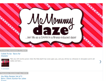 Tablet Screenshot of mcmommydaze.blogspot.com