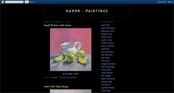 Desktop Screenshot of nanorpaintings.blogspot.com