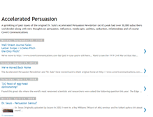 Tablet Screenshot of acceleratedpersuasion.blogspot.com