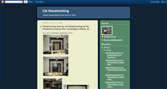 Desktop Screenshot of cmwoodworking.blogspot.com