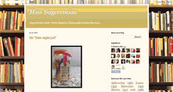 Desktop Screenshot of misssugerencias.blogspot.com