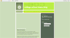 Desktop Screenshot of collegeschoolloans.blogspot.com