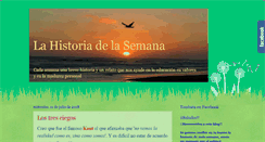 Desktop Screenshot of lahistoriadelasemana.blogspot.com