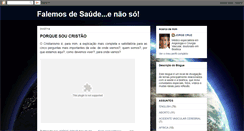 Desktop Screenshot of falemosdesaude.blogspot.com