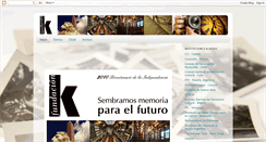 Desktop Screenshot of fundacionkappa.blogspot.com