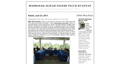 Desktop Screenshot of man-telukkuantan.blogspot.com