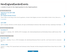 Tablet Screenshot of newenglandgardenevents.blogspot.com