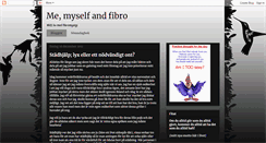 Desktop Screenshot of memyselfandfibro.blogspot.com