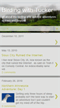 Mobile Screenshot of birdingwithtucker.blogspot.com