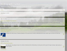 Tablet Screenshot of birdingwithtucker.blogspot.com