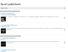 Tablet Screenshot of opartpublicitario.blogspot.com