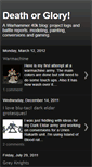 Mobile Screenshot of deathorglory-warhammer40k.blogspot.com