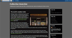 Desktop Screenshot of collectiveinvective.blogspot.com