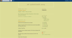 Desktop Screenshot of hpaplanguage2009.blogspot.com