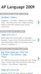 Mobile Screenshot of hpaplanguage2009.blogspot.com