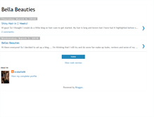 Tablet Screenshot of bellasbeauties.blogspot.com