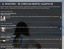 Tablet Screenshot of el-resistero.blogspot.com