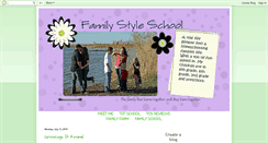Desktop Screenshot of familystyleschool.blogspot.com