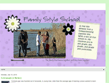 Tablet Screenshot of familystyleschool.blogspot.com