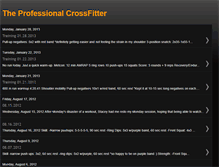 Tablet Screenshot of procrossfitter.blogspot.com