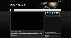 Desktop Screenshot of muallaf-online.blogspot.com