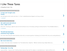 Tablet Screenshot of ilikethesetunes.blogspot.com