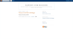 Desktop Screenshot of dawoducom.blogspot.com