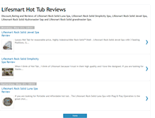 Tablet Screenshot of lifesmart-hot-tub-reviews.blogspot.com