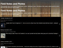 Tablet Screenshot of fieldnotes-steve.blogspot.com