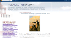 Desktop Screenshot of catedralibresamuelrobinson.blogspot.com