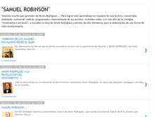 Tablet Screenshot of catedralibresamuelrobinson.blogspot.com