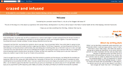 Desktop Screenshot of crazedandinfused.blogspot.com
